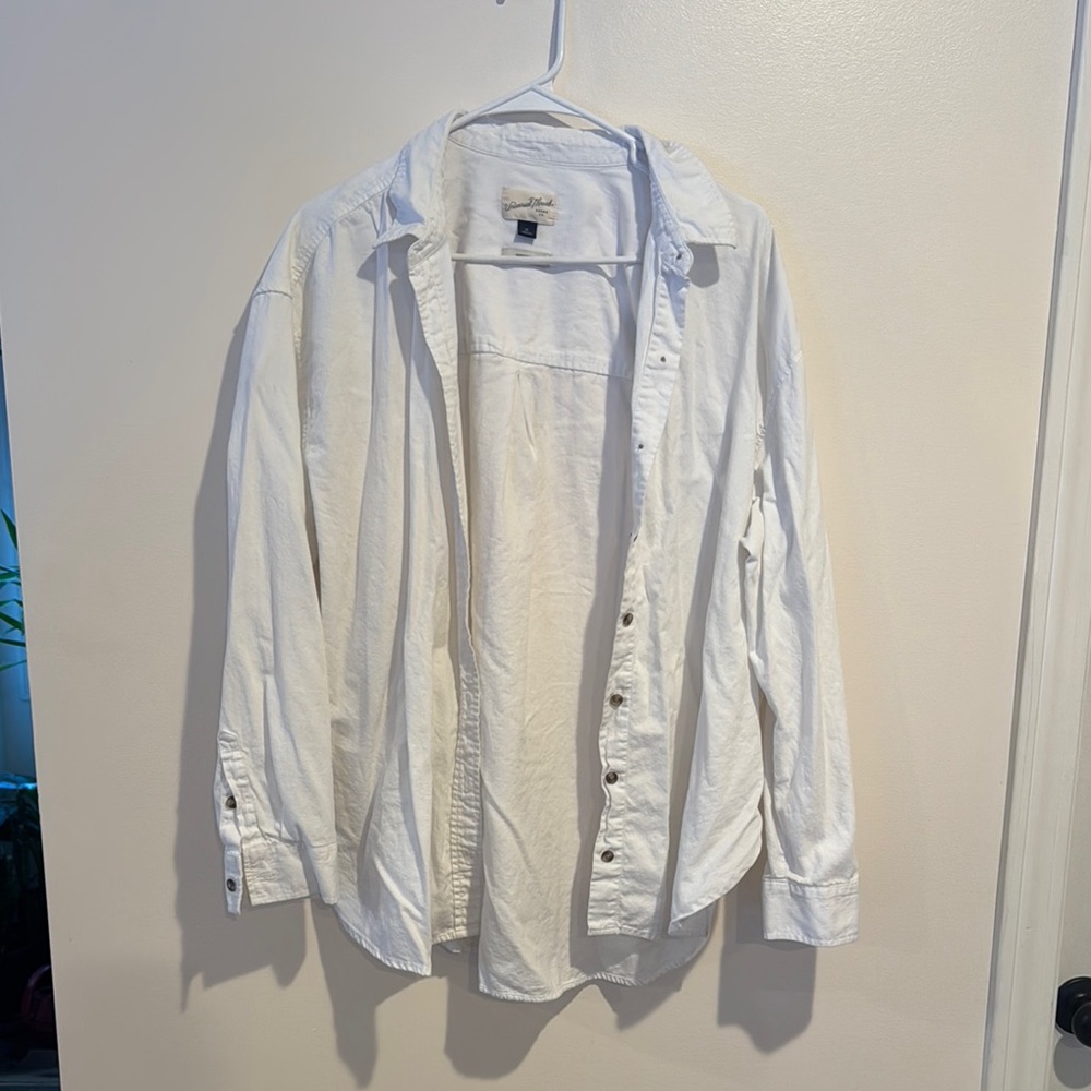 Universal Thread White Button Down Shirt